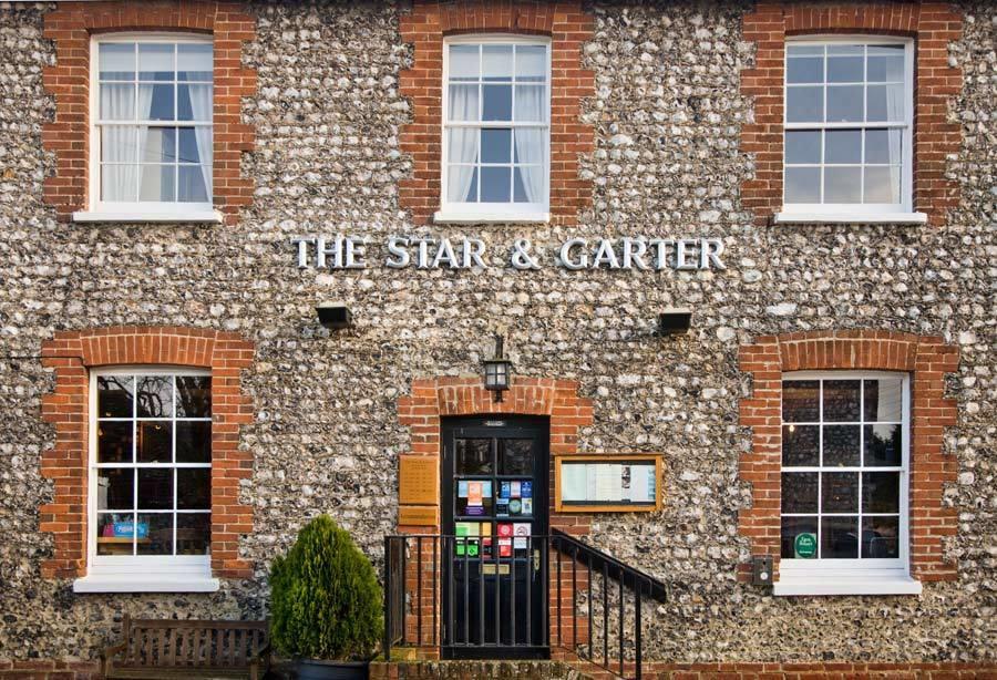 לינה וארוחת בוקר איסט דין The Star And Garter מראה חיצוני תמונה